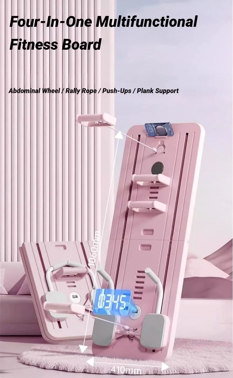 Abdominal Exercise Board Fitness Slimming Tummy Automatic Rebound Leg and Arm Adjuster Multifunctional Equipment