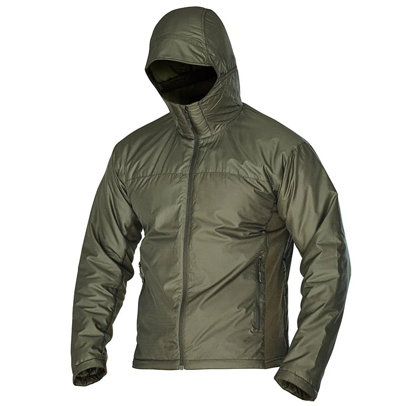 Jacket Winter Windproof Warm Clothes Ultralight Waterproof Hooded Jacket Liner Outdoor Sports Windbreaker Coat