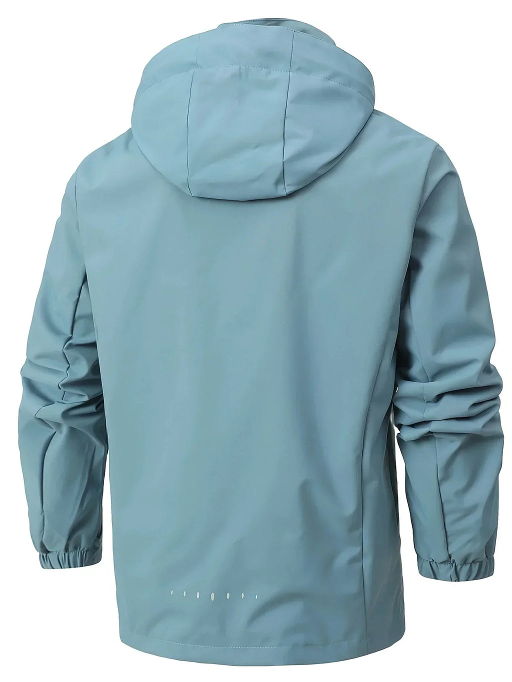 New Men's Lightweight Waterproof Rain Jacket Hooded Shell Outdoor Windbreaker for Hiking & Travel Breathable & Packable Coat Men