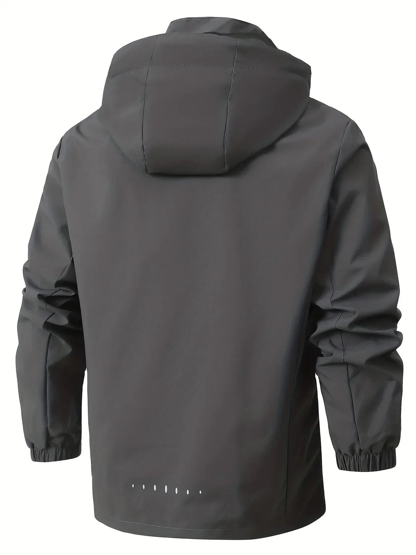 New Men's Lightweight Waterproof Rain Jacket Hooded Shell Outdoor Windbreaker for Hiking & Travel Breathable & Packable Coat Men