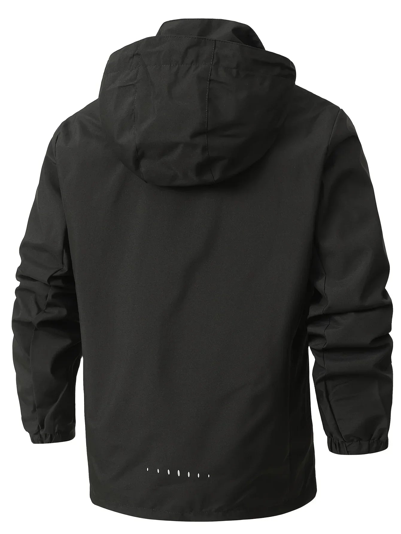 New Men's Lightweight Waterproof Rain Jacket Hooded Shell Outdoor Windbreaker for Hiking & Travel Breathable & Packable Coat Men