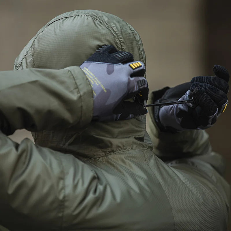 Jacket Winter Windproof Warm Clothes Ultralight Waterproof Hooded Jacket Liner Outdoor Sports Windbreaker Coat