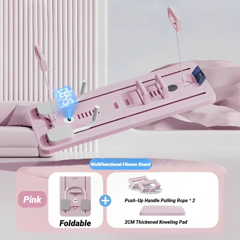 Abdominal Exercise Board Fitness Slimming Tummy Automatic Rebound Leg and Arm Adjuster Multifunctional Equipment