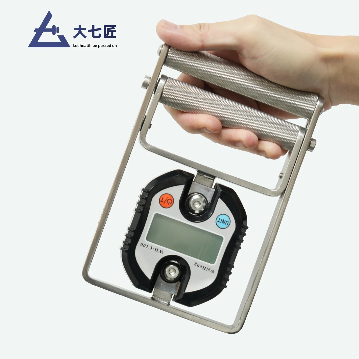 Stainless Steel Spring Grip Strength Counting, Stable Grip Strength Tester, Finger Flexor Muscle Training, Specialized Strength