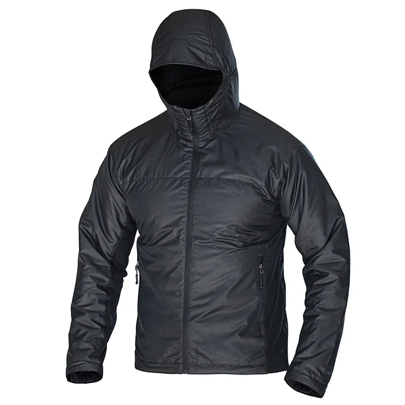 Jacket Winter Windproof Warm Clothes Ultralight Waterproof Hooded Jacket Liner Outdoor Sports Windbreaker Coat
