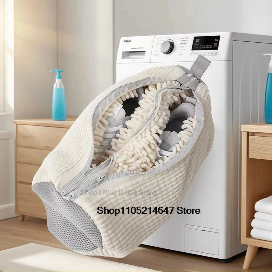 Sneaker Washing Net Bag To Wash Slippers Shoe Laundry Net Washing Machine Bag Slippers Shoes Bags Wash Slippers Washing Shoe Bag