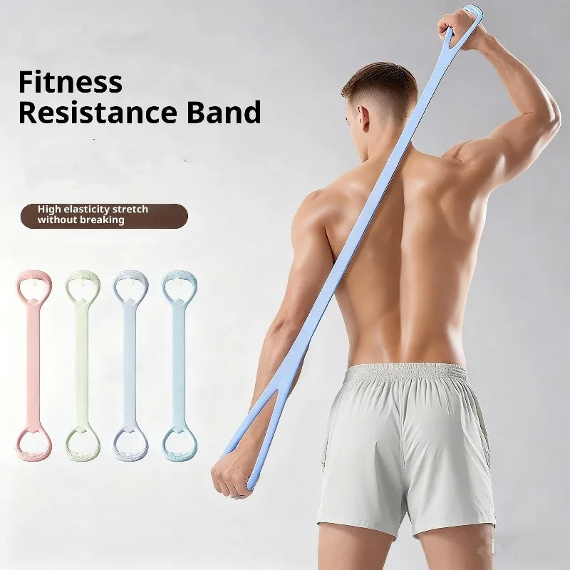 Yoga Strap Elastic Fitness Bands Arm, Shoulder and Neck Stretches Yoga and Pilates Accessories Gym Equipment for Home CrossFit