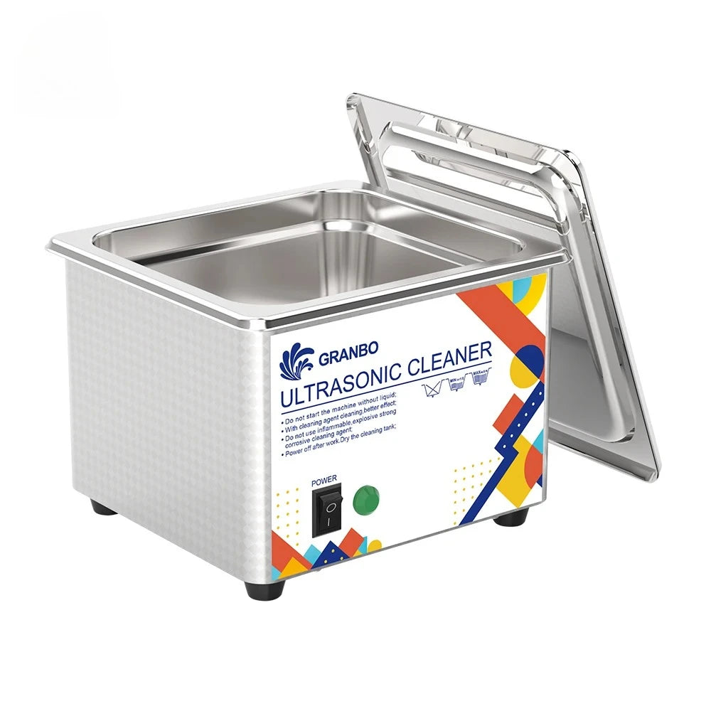 Ultrasonic cleaner: a high-efficiency ultrasonic cleaning device suitable for jewelry, eyewear, hardware, and printer nozzles