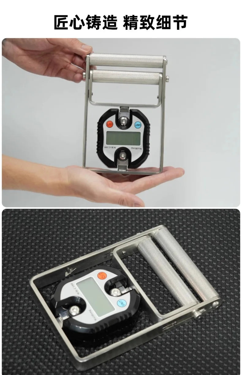 Stainless Steel Spring Grip Strength Counting, Stable Grip Strength Tester, Finger Flexor Muscle Training, Specialized Strength