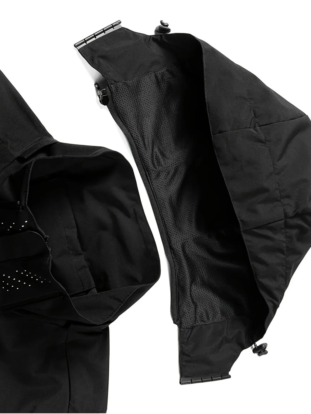 New Men's Lightweight Waterproof Rain Jacket Hooded Shell Outdoor Windbreaker for Hiking & Travel Breathable & Packable Coat Men