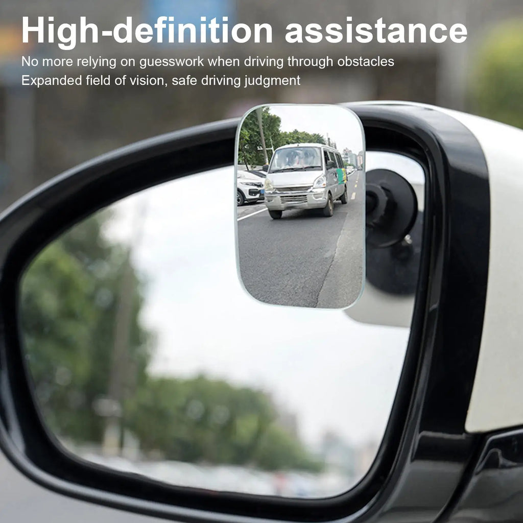 Blind Spot Mirrors Wide Angle Hydrophobic Assistance Wide Angle Side Rear Mirrors for Truck Auto Automotive Vehicle SUV Parking