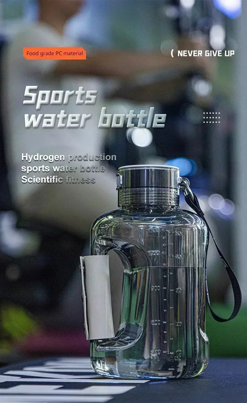 1.5L Hydrogen Rich Portable Sports Water Bottle Rich Molecular Hydrogen Water  kettle