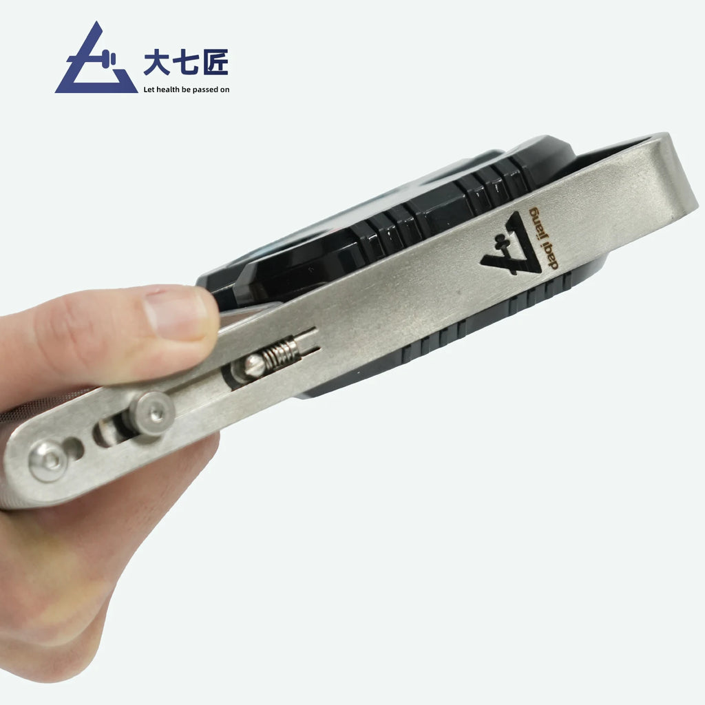 Stainless Steel Spring Grip Strength Counting, Stable Grip Strength Tester, Finger Flexor Muscle Training, Specialized Strength