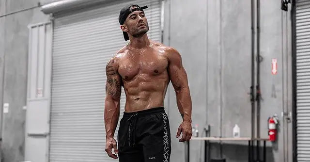 Quick-drying Shorts Fitness Training Jogging Pants for Men Muscular Casual Breathable Fashion Five-point Pants Casual Versatile