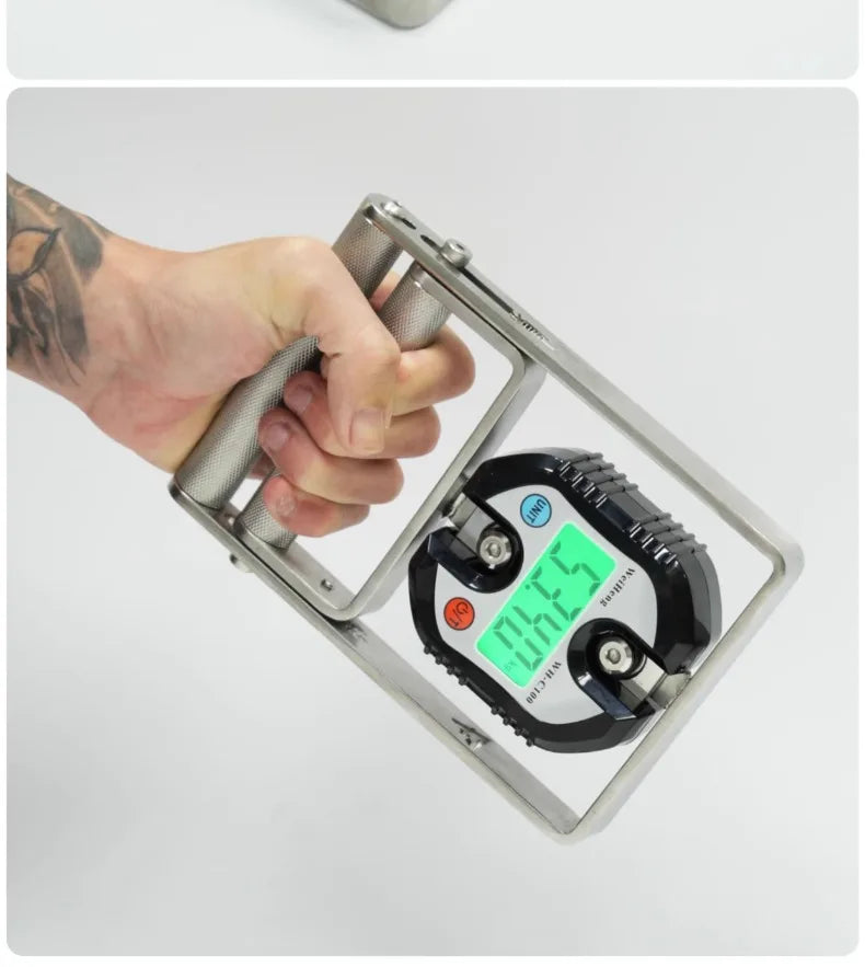 Stainless Steel Spring Grip Strength Counting, Stable Grip Strength Tester, Finger Flexor Muscle Training, Specialized Strength
