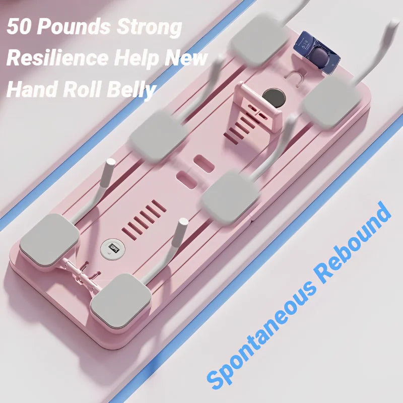 Abdominal Exercise Board Fitness Slimming Tummy Automatic Rebound Leg and Arm Adjuster Multifunctional Equipment