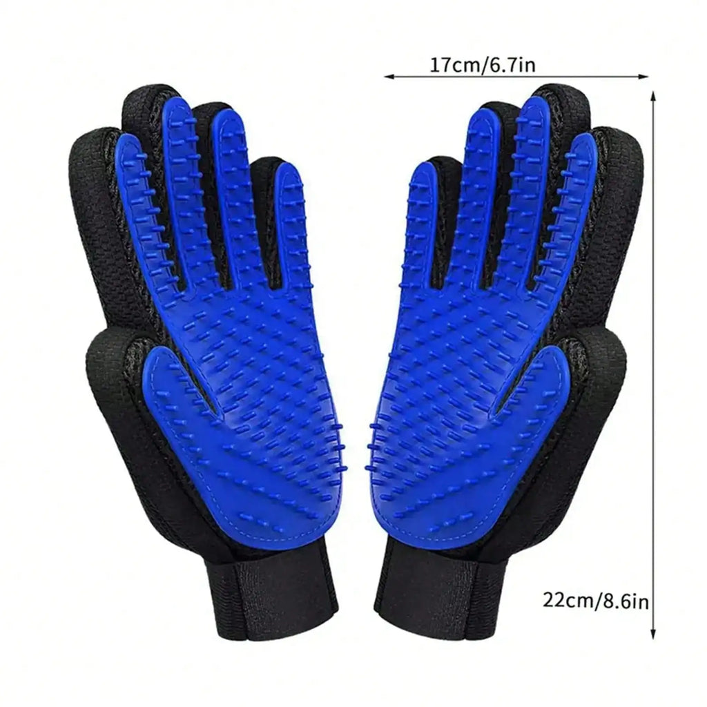 1pcs Pet Grooming Glove Brush For Dogs And Cats Fur And Hair Removal Mitt（Left or right hand）