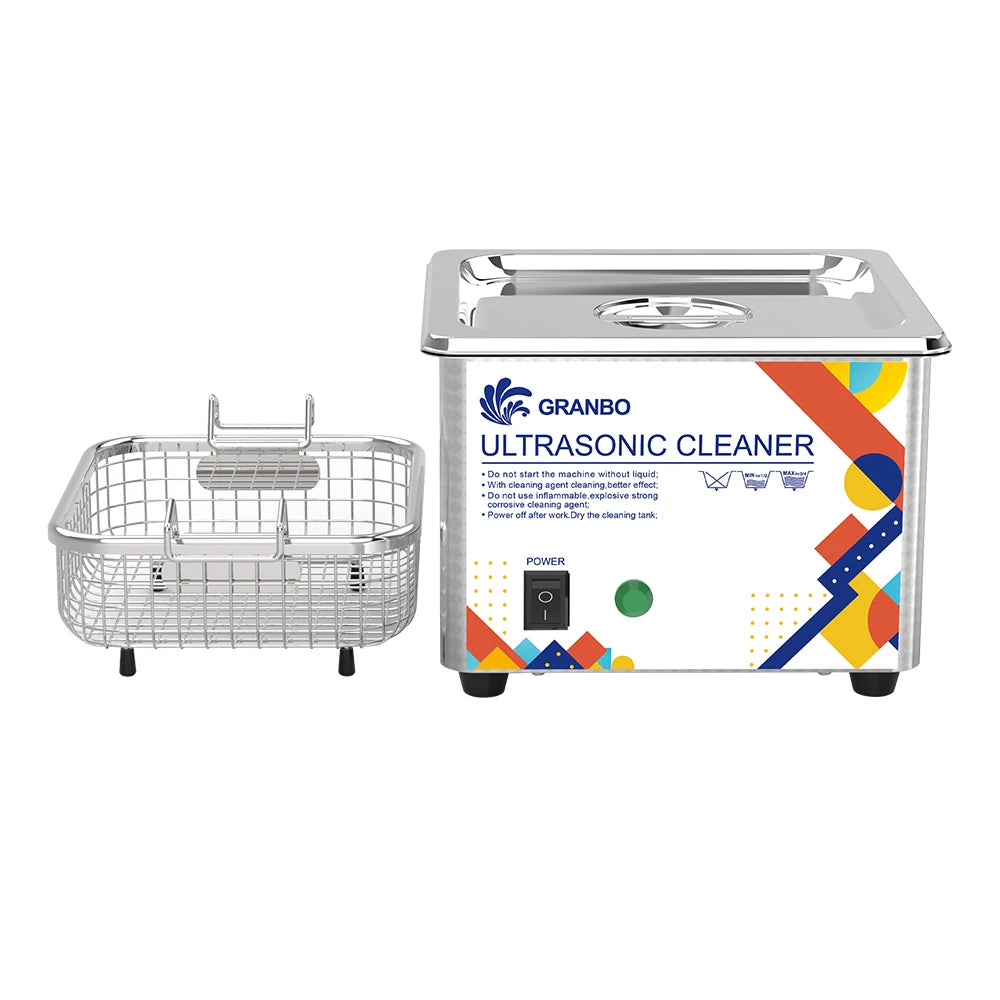 Ultrasonic cleaner: a high-efficiency ultrasonic cleaning device suitable for jewelry, eyewear, hardware, and printer nozzles