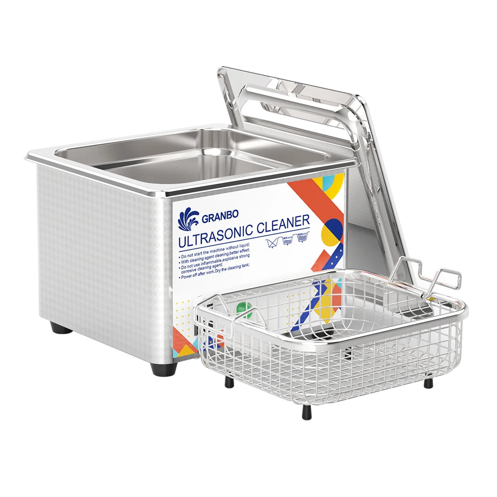 Ultrasonic cleaner: a high-efficiency ultrasonic cleaning device suitable for jewelry, eyewear, hardware, and printer nozzles