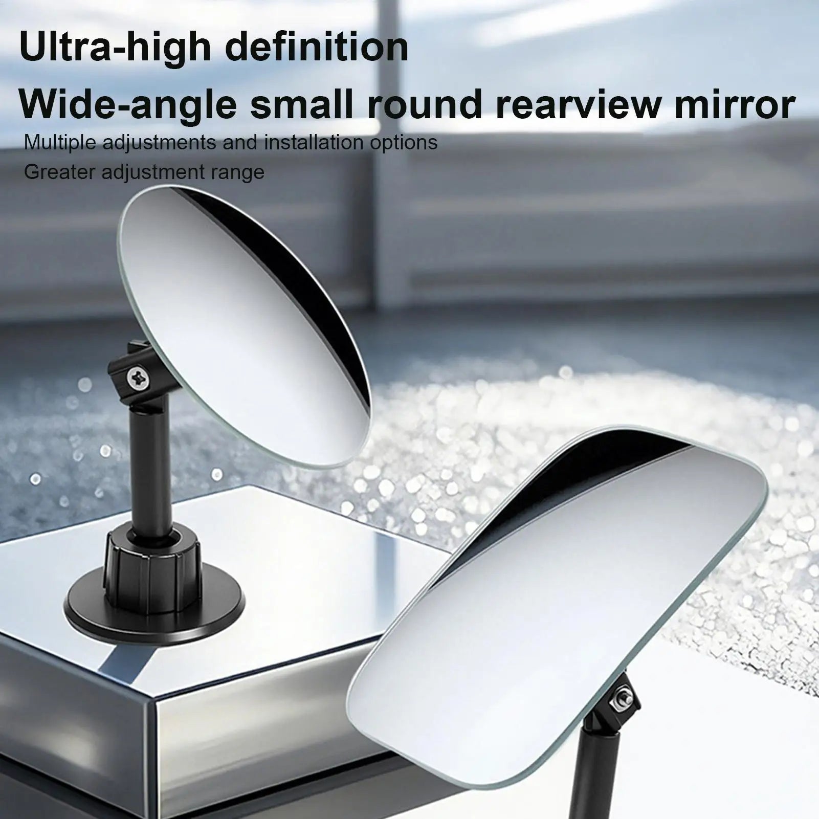 Blind Spot Mirrors Wide Angle Hydrophobic Assistance Wide Angle Side Rear Mirrors for Truck Auto Automotive Vehicle SUV Parking