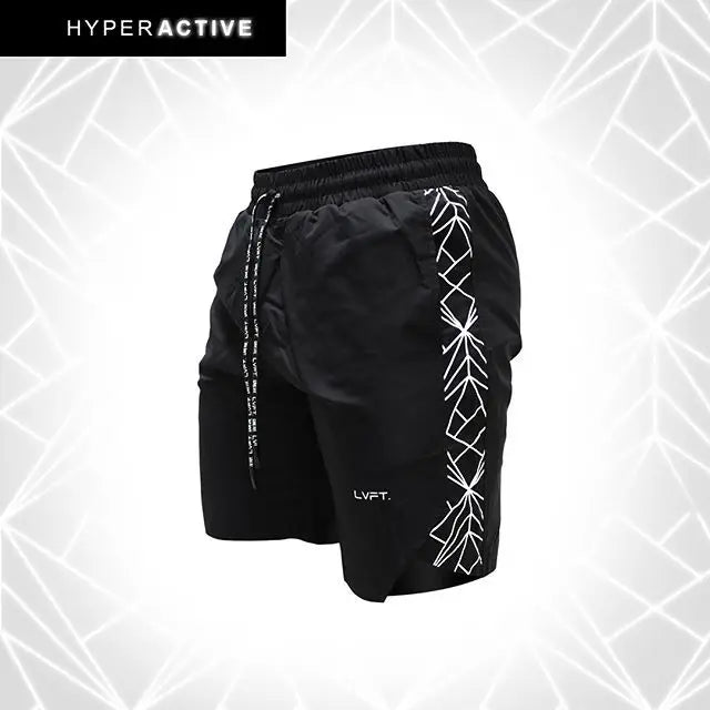 Quick-drying Shorts Fitness Training Jogging Pants for Men Muscular Casual Breathable Fashion Five-point Pants Casual Versatile