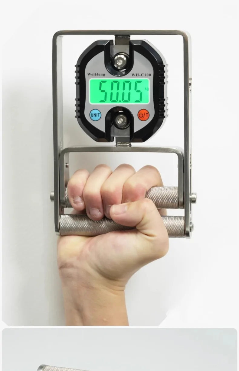 Stainless Steel Spring Grip Strength Counting, Stable Grip Strength Tester, Finger Flexor Muscle Training, Specialized Strength