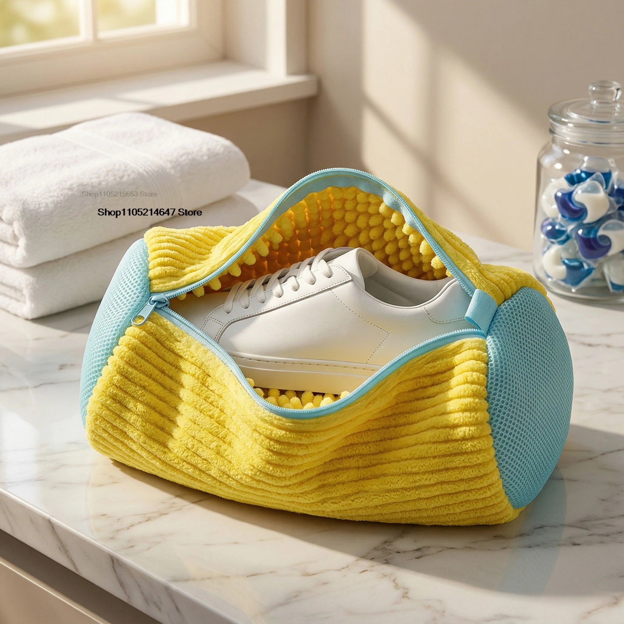 Sneaker Washing Net Bag To Wash Slippers Shoe Laundry Net Washing Machine Bag Slippers Shoes Bags Wash Slippers Washing Shoe Bag