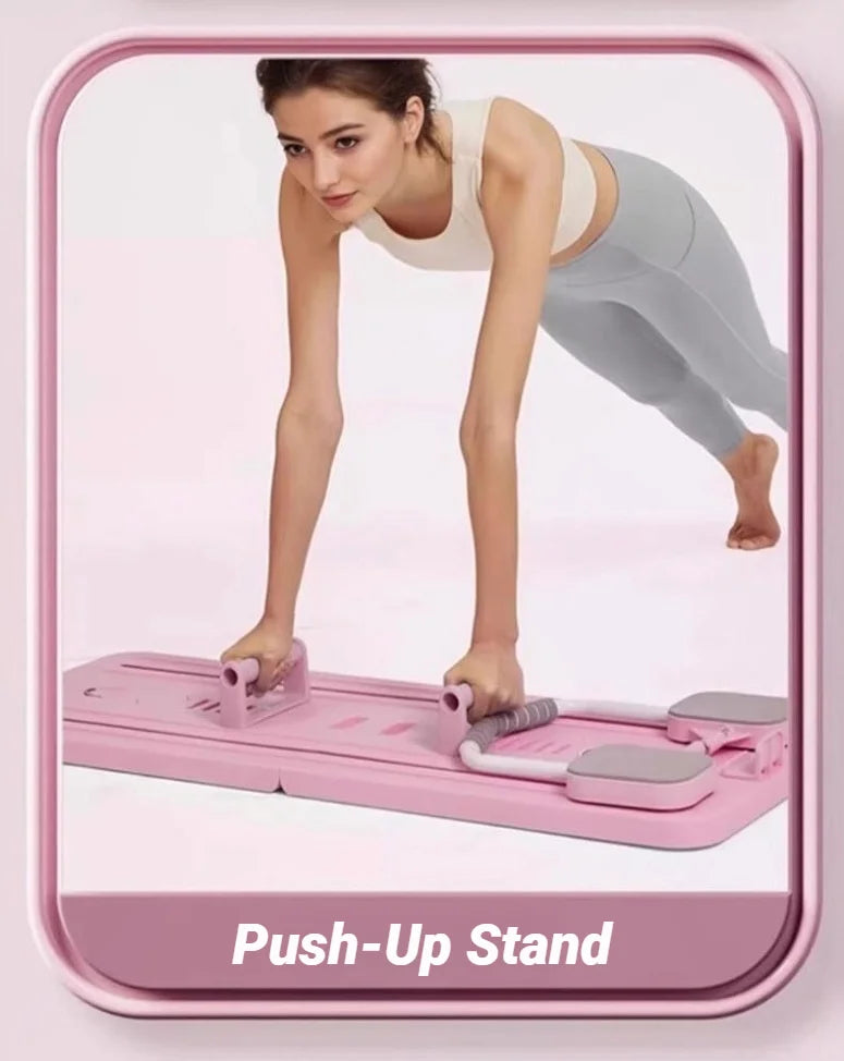 Abdominal Exercise Board Fitness Slimming Tummy Automatic Rebound Leg and Arm Adjuster Multifunctional Equipment