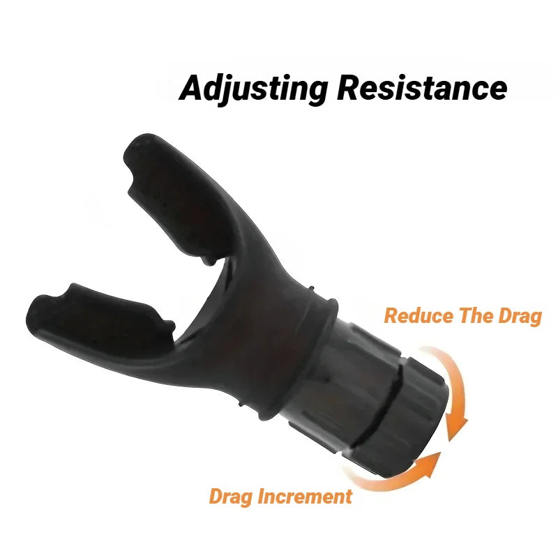 Breathing Exercise For Lungs Portable Breath Fitness Exerciser Device Endurance Workout With Adjustable Resistances Sports