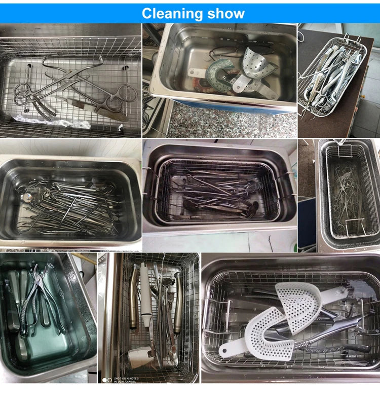 Ultrasonic cleaner: a high-efficiency ultrasonic cleaning device suitable for jewelry, eyewear, hardware, and printer nozzles