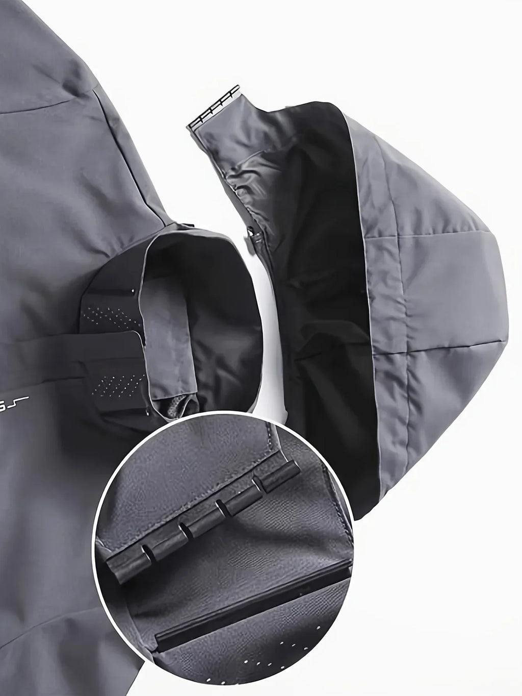 New Men's Lightweight Waterproof Rain Jacket Hooded Shell Outdoor Windbreaker for Hiking & Travel Breathable & Packable Coat Men