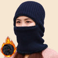 Ski Mask for Men Knitted Full Winter Face Mask 1 Hole Balaclava Ski Hat for Cold Weather Men Women