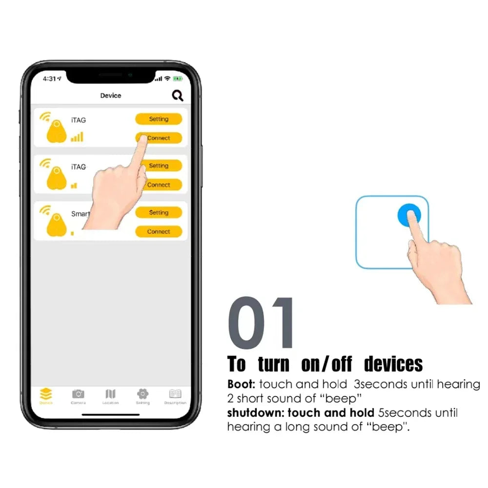 Pet GPS Tracker Smart Locator Dog Brand Pet Detection Wearable Tracker Bluetooth For Cat Dog Bird Anti-lost Record Tracking tool