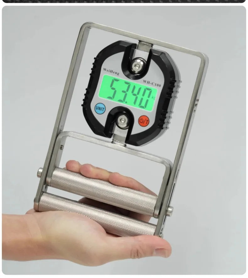 Stainless Steel Spring Grip Strength Counting, Stable Grip Strength Tester, Finger Flexor Muscle Training, Specialized Strength