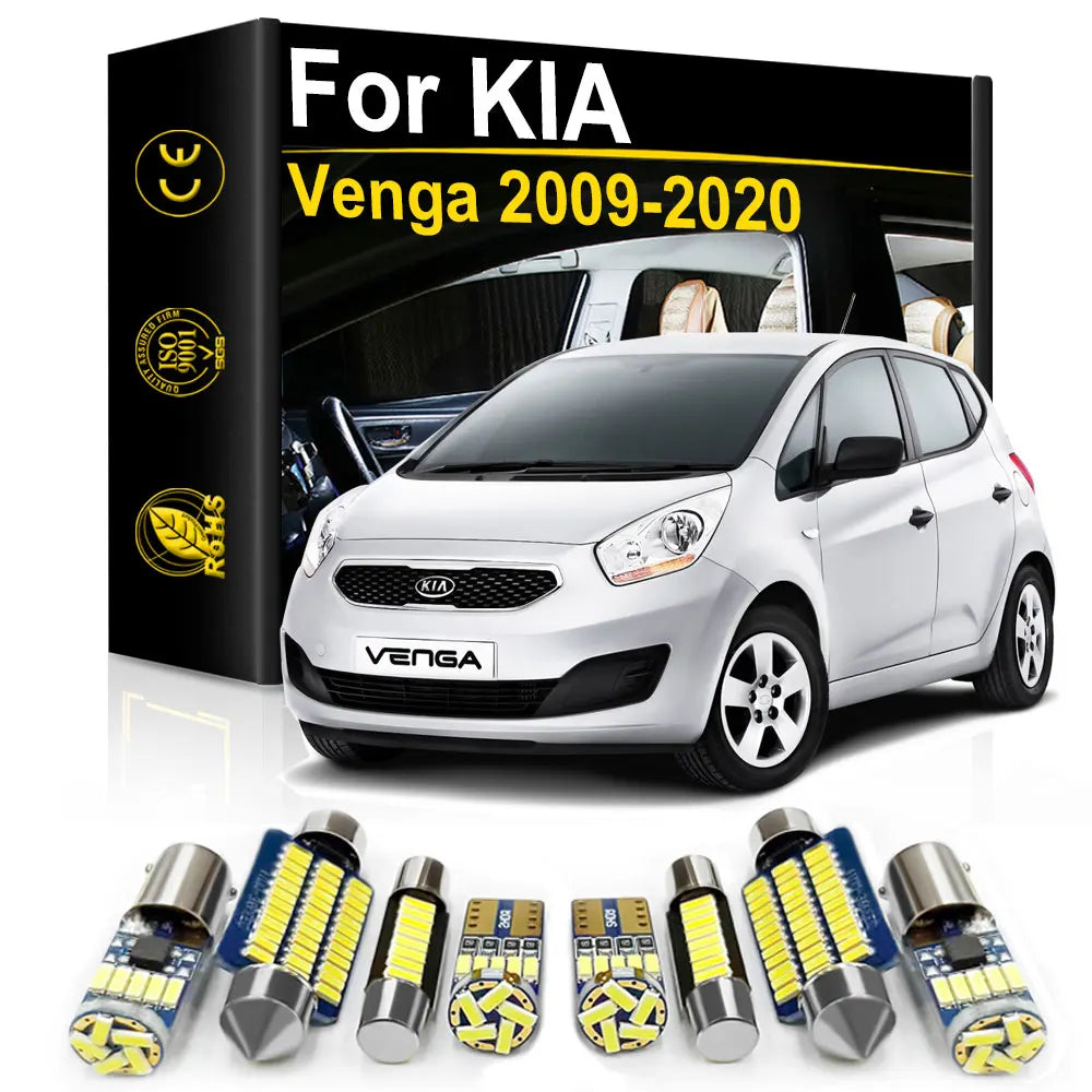 Car Interior LED Light Kit For KIA Venga 2009 2010 2011 2012 2013 2014 2015 2016 2017 2018 2019 2020 Accessories Canbus