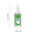 Cat Litter Deodorizing Spray - Multi-Purpose Deodorizer for Cats and Litter Boxes, Powerfully Removes Urine, Feces, and Training Pad Odors, Suitable for Cat Nests, Kitchens, Carpets, and Other Areas, Quickly Eliminates Odors