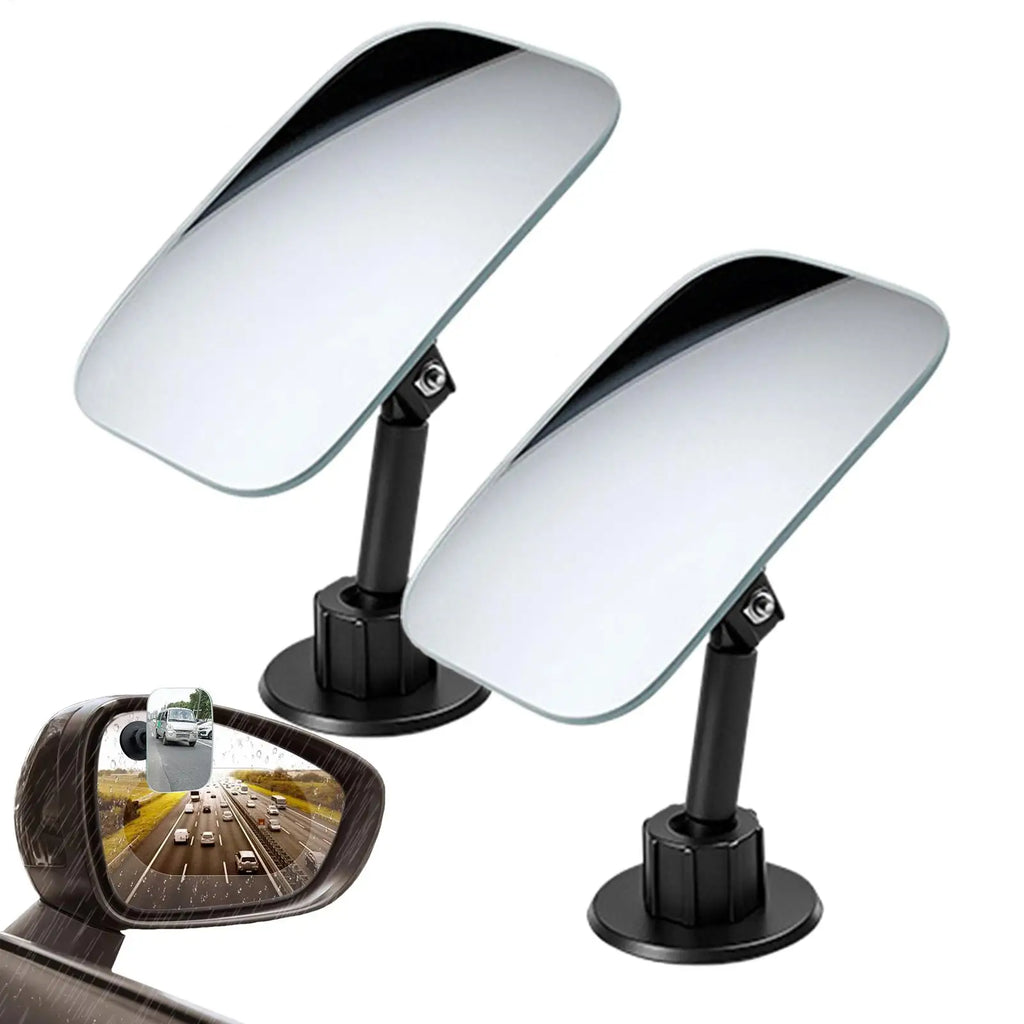 Blind Spot Mirrors Wide Angle Hydrophobic Assistance Wide Angle Side Rear Mirrors for Truck Auto Automotive Vehicle SUV Parking