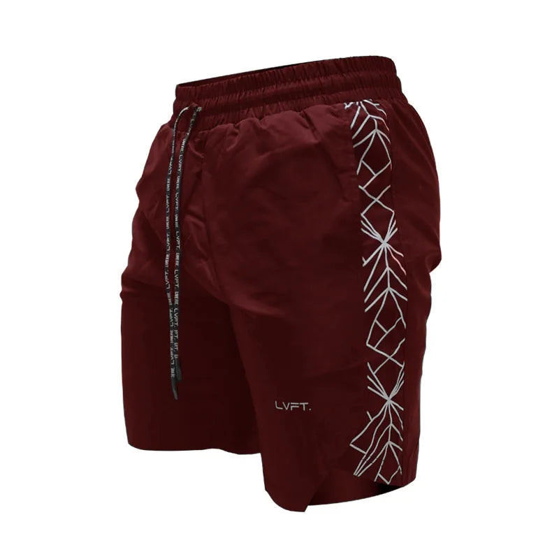 Quick-drying Shorts Fitness Training Jogging Pants for Men Muscular Casual Breathable Fashion Five-point Pants Casual Versatile